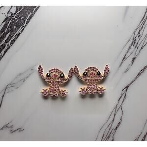 Stitch Angel Inspired Earrings NWT